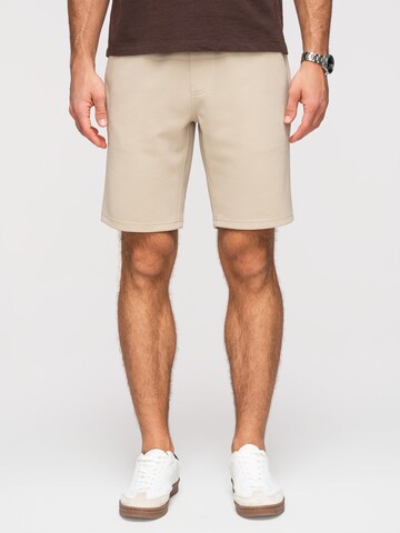 Ombre Regular Pants in Beige: front