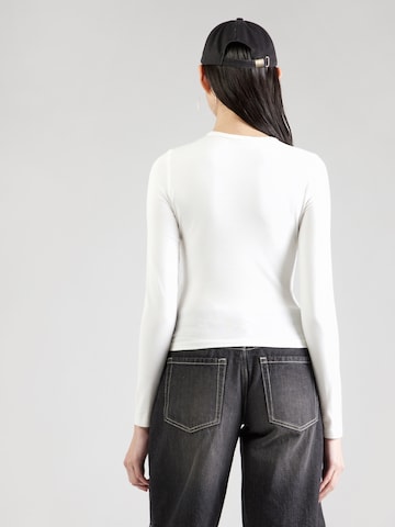 DIESEL Shirts 'T-UNCUTIESLONG' i hvid