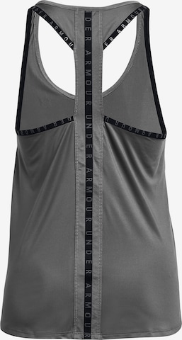 UNDER ARMOUR Sporttop 'Knockout' in Grau