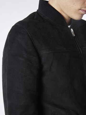 Veste mi-saison 'Mikey Bomber Sued' Bolongaro Trevor en noir