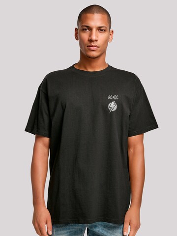 F4NT4STIC T-Shirt  'ACDC Lightning Bolt' in Schwarz: Vorderseite