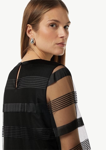 comma casual identity Jurk in Zwart