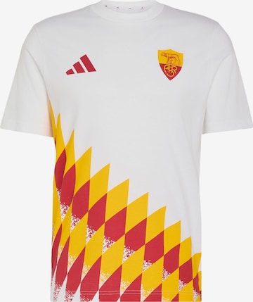 ADIDAS PERFORMANCETehnička sportska majica 'AS Rom Seasonal' - bijela boja: prednji dio