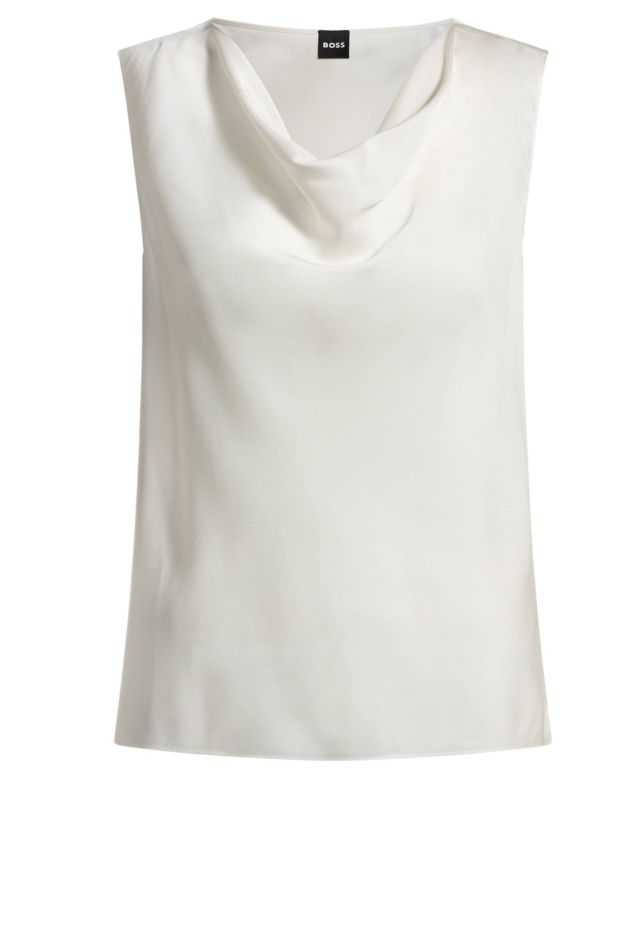 BOSS Bluse 'Beldina' in Weiß: Vorderseite