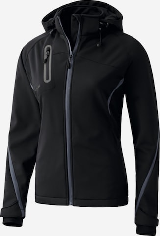 ERIMA Sportjacke in Schwarz: Vorderseite
