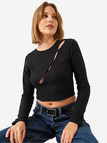 Bianco Lucci Shirt in Zwart