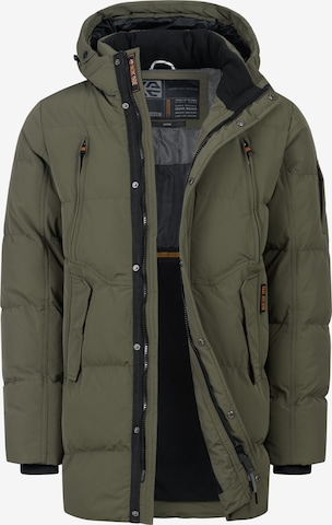 Manteau d’hiver 'INBoulton' INDICODE JEANS en vert : devant