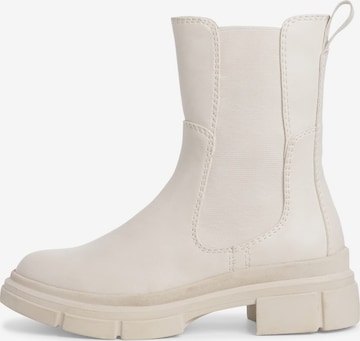 TAMARIS Chelsea Boots in Beige: front