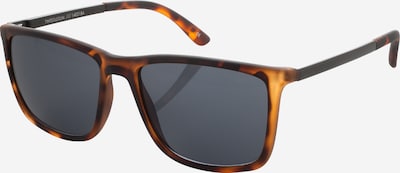 LE SPECS Sonnenbrille 'Tweedledum' in dunkelblau / karamell, Produktansicht