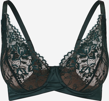 ESOTIQ T-shirt Bra 'AGAVE' in Green: front