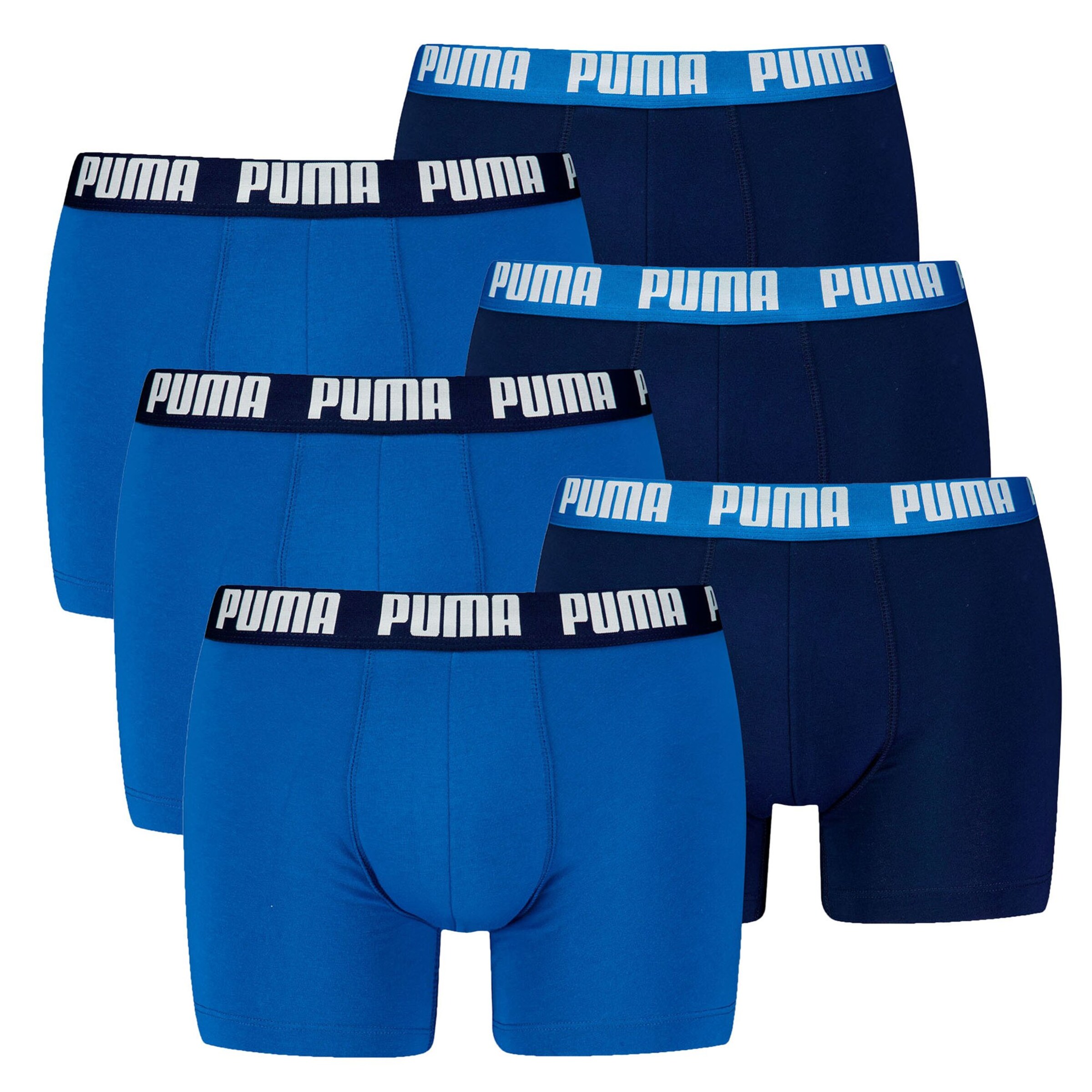 kék / tengerészkék / fehér PUMA Boxeralsók, Termék nézet