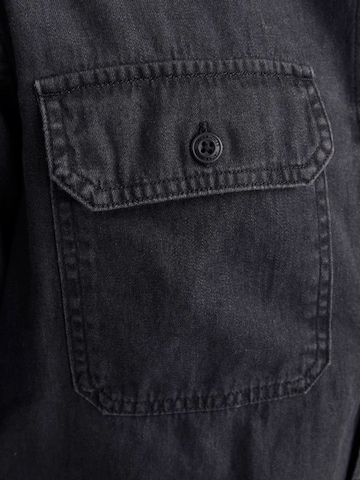 Coupe regular Chemise Jacks & Jones en noir