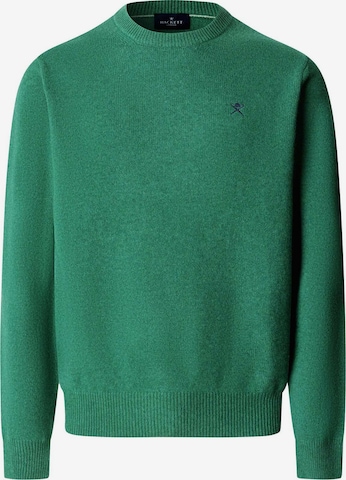 Hackett London Sweater in Green: front