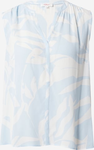 s.Oliver Bluse in Blau: Vorderseite
