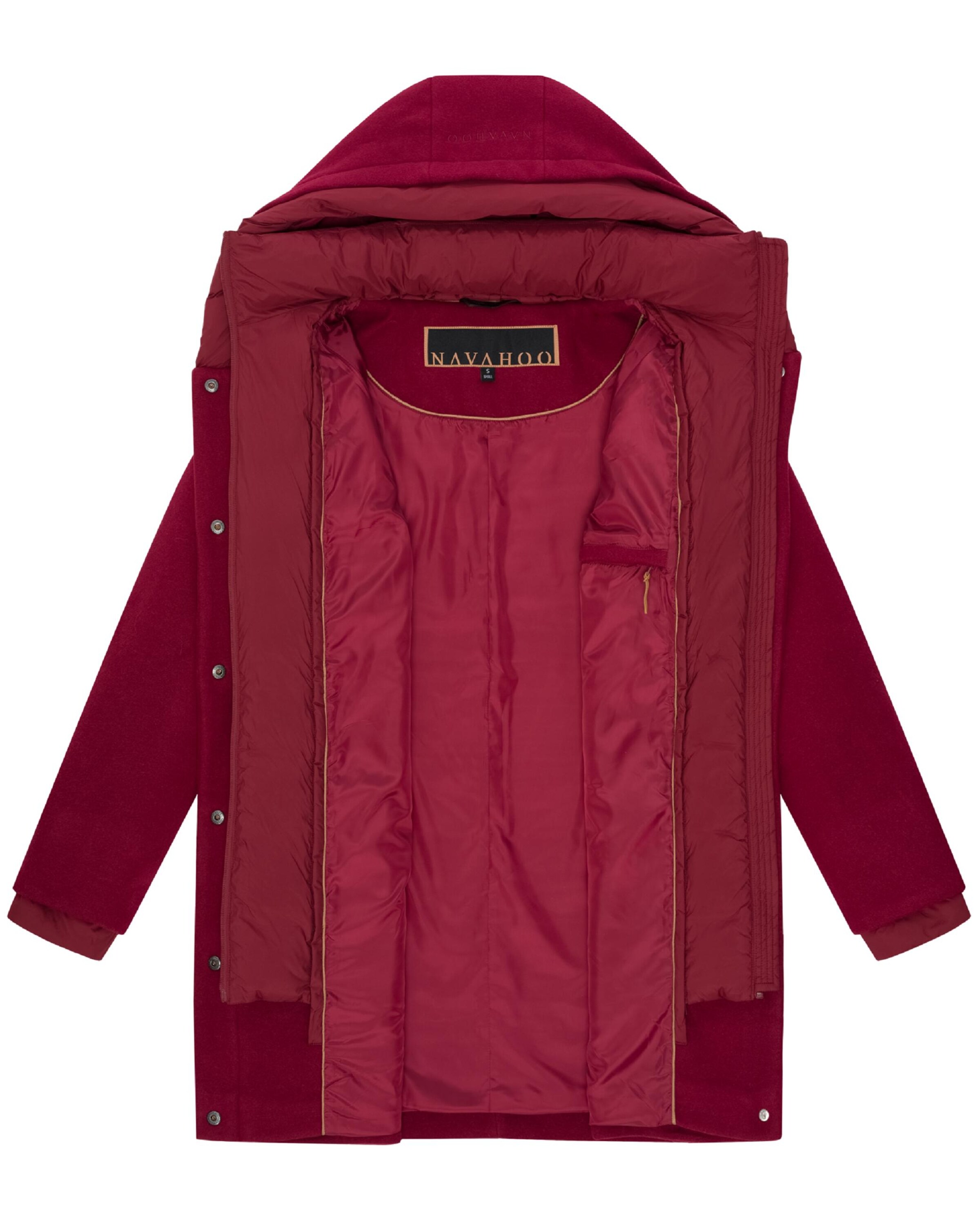 Manteau d’hiver NAVAHOO en rouge