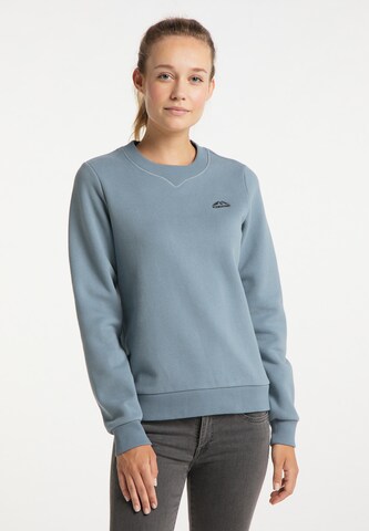 ICEBOUND Sweatshirt in Blauw: voorkant