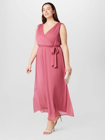 Robe de soirée 'ASTA SOFIA' ONLY Curve en rose