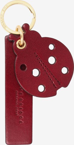 The Bridge Sleutelhanger 'Duccio' in Rood: voorkant