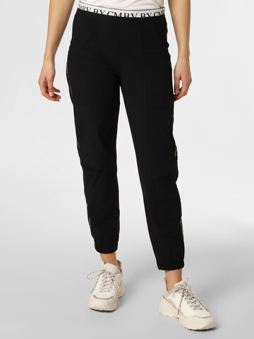 Cambio Tapered Hose 'Jet' in Schwarz: Vorderseite