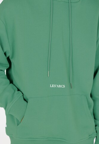 Les'Arcs Sweatshirt 'Roibin' in Grün