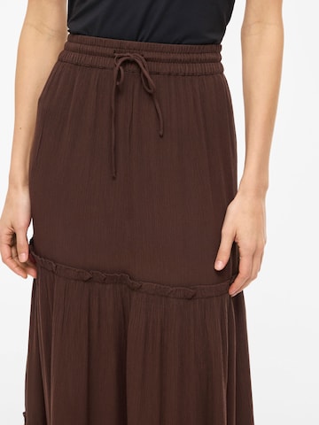 VILA - Falda 'VIMesa' en marrón
