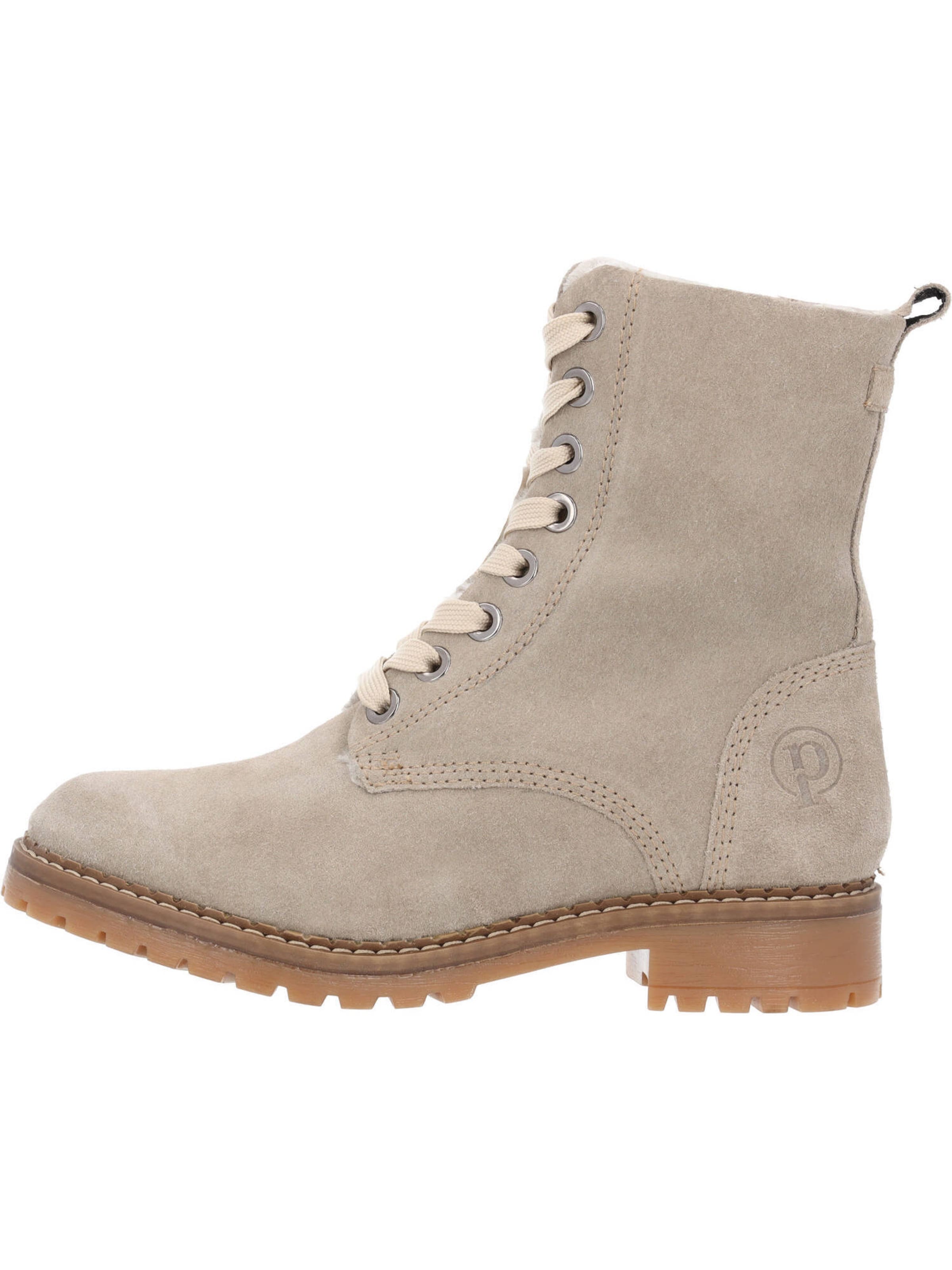 Palado - Botines con cordones 'Gaelira' en beige