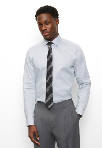 OLYMP Regular fit Button Up Shirt in Silver: front
