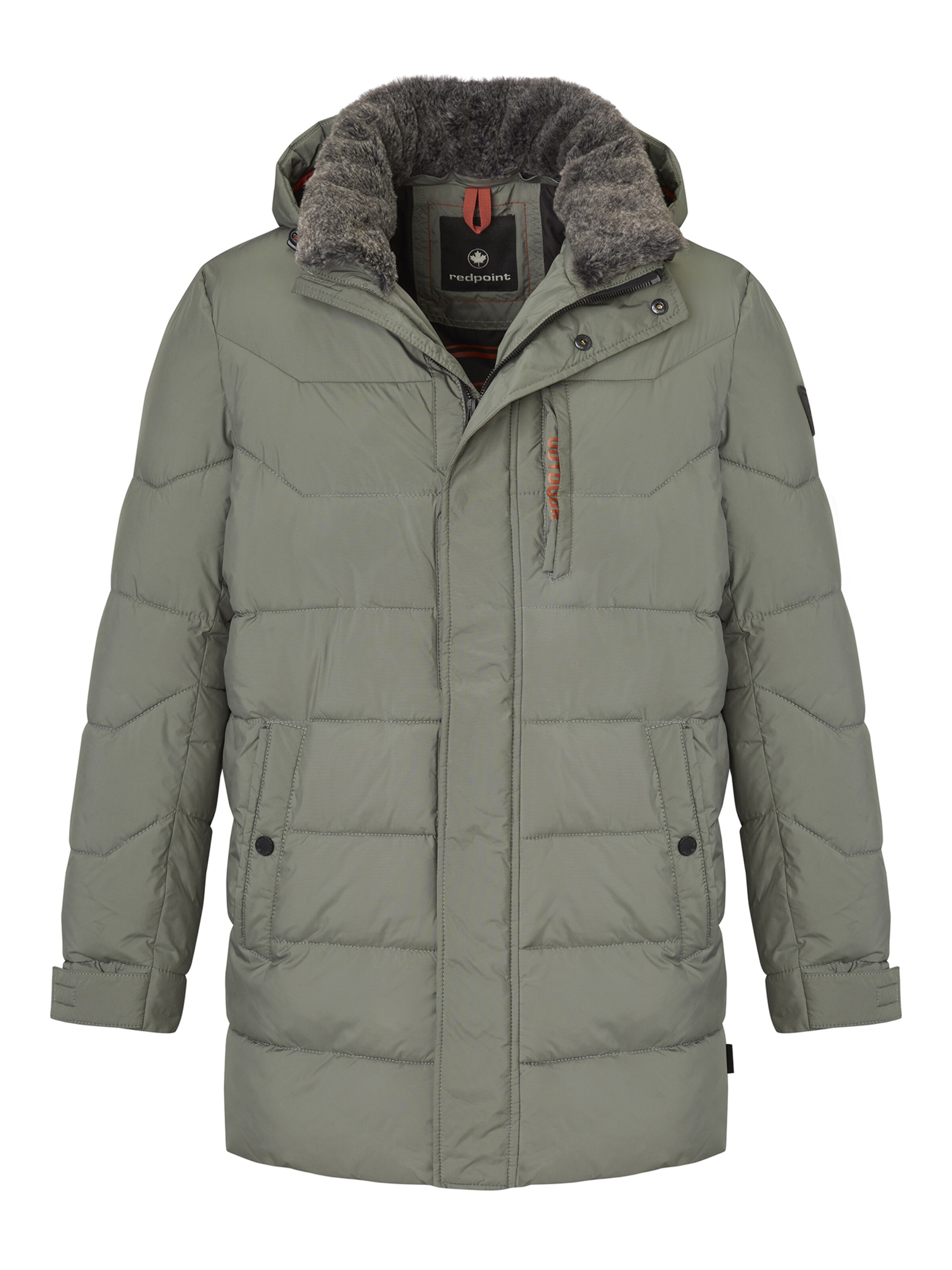 REDPOINT Parka in Grün: Vorderseite