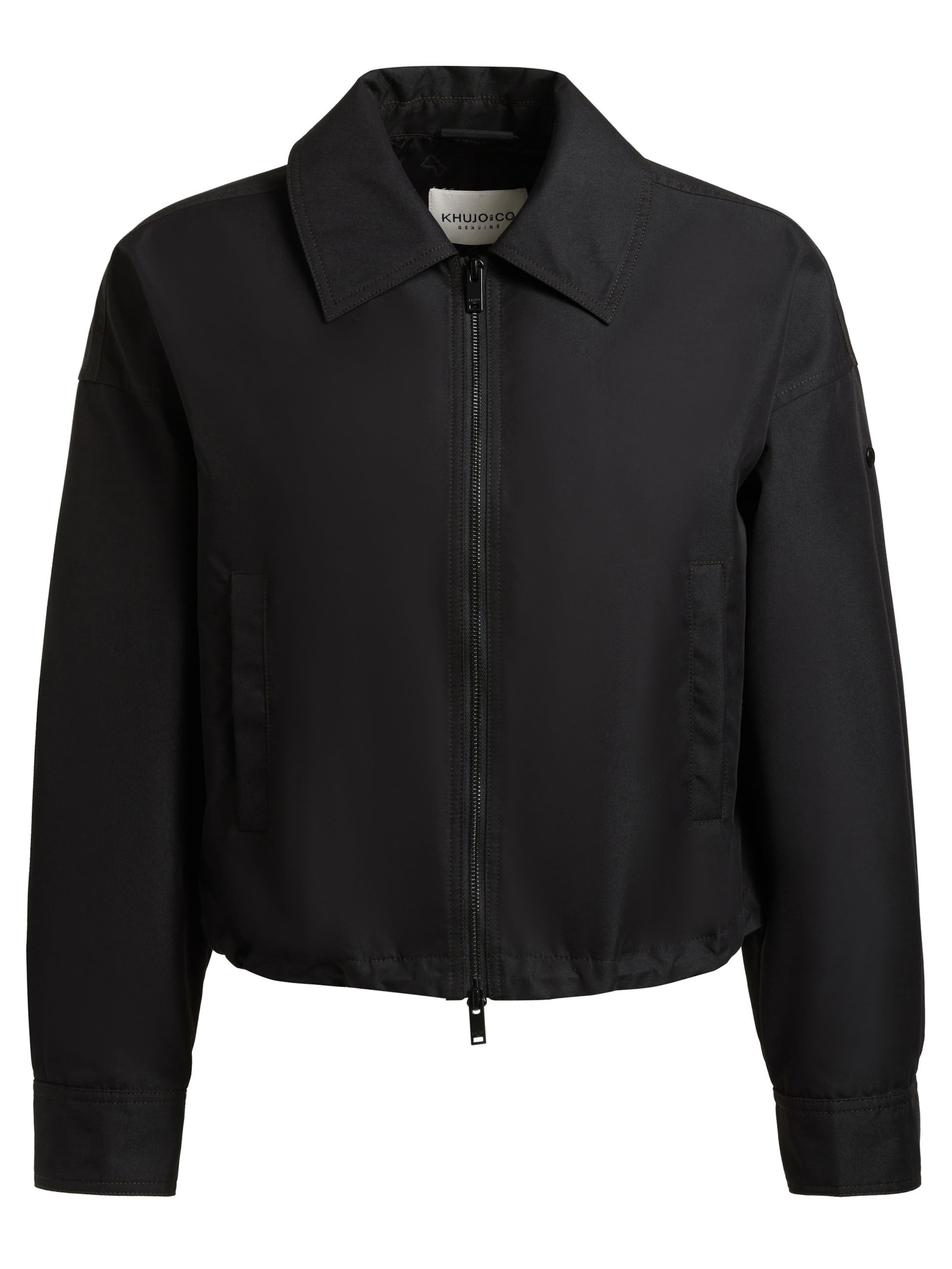 khujo Демисезонная куртка 'Tovee' в Черный: спереди