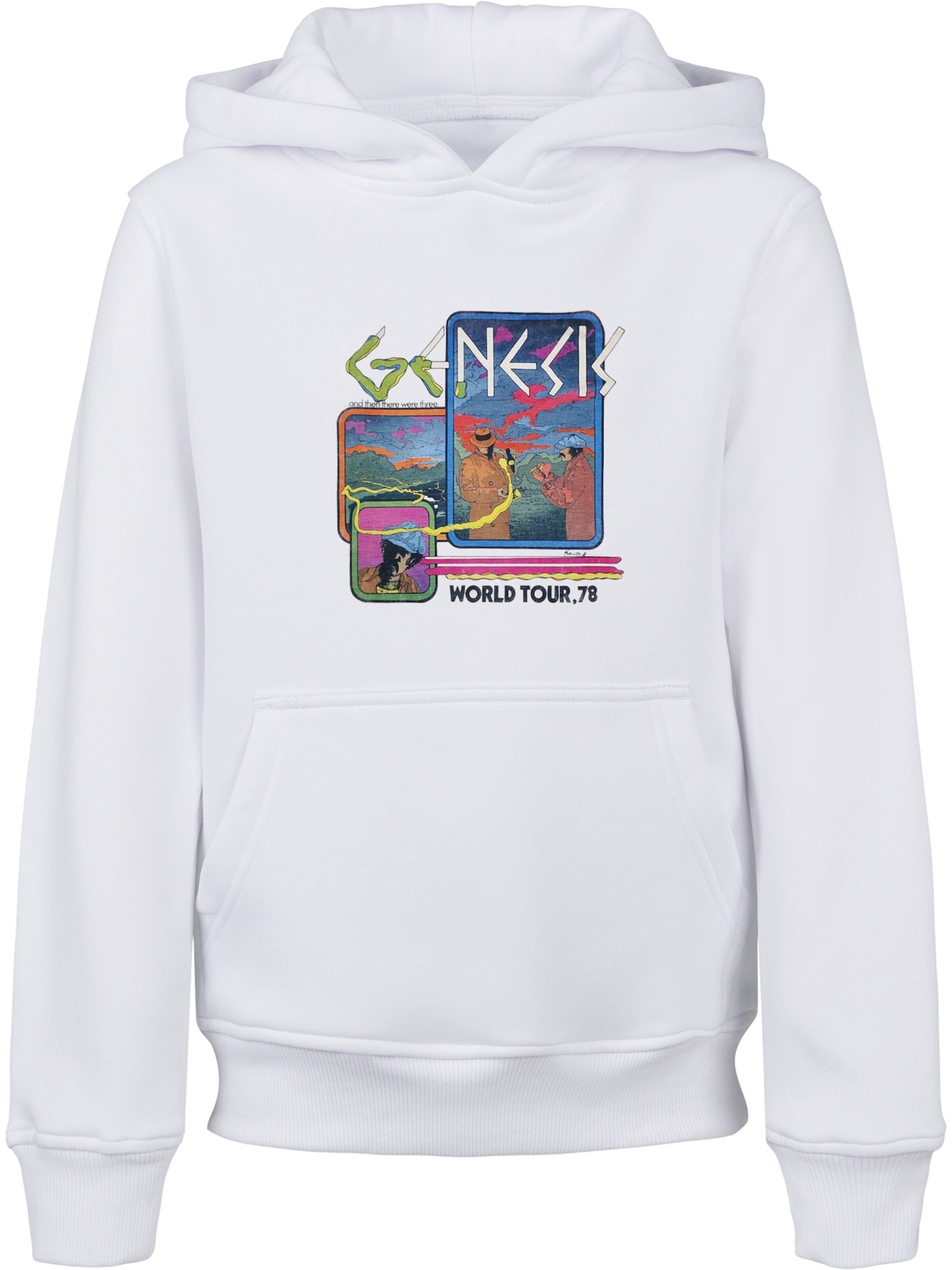 Kinder Kids (Gr. 92-140) F4NT4STIC Sweatshirt 'Genesis World Tour 78' in Weiß - KS90482 Kinder Kids (Gr. 92-140) F4NT4STIC Sweatshirt 'Genesis World Tour 78' in Weiß - KS90482