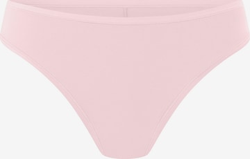 ETAM Thong in Pink: front