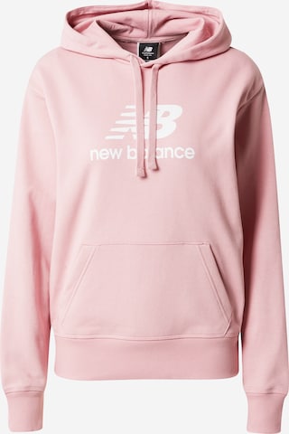 new balance Sweatshirt in Pink: front