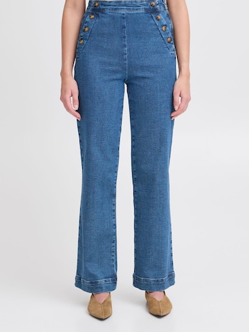 Atelier Rêve Regular Jeans 'Harper' in Blauw: voorkant