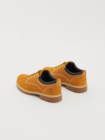 TIMBERLAND Šněrovací boty 'HERITAGE' – hnědá