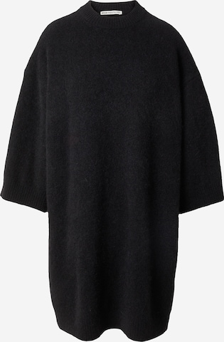 DRYKORN Knitted dress 'LIMAVA' in Black: front