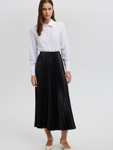 Jupe 'Pleated Skirt' Touché Privé en noir