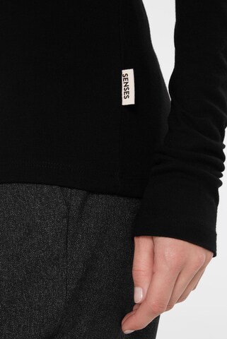 SENSES.THE LABEL Shirt in Black