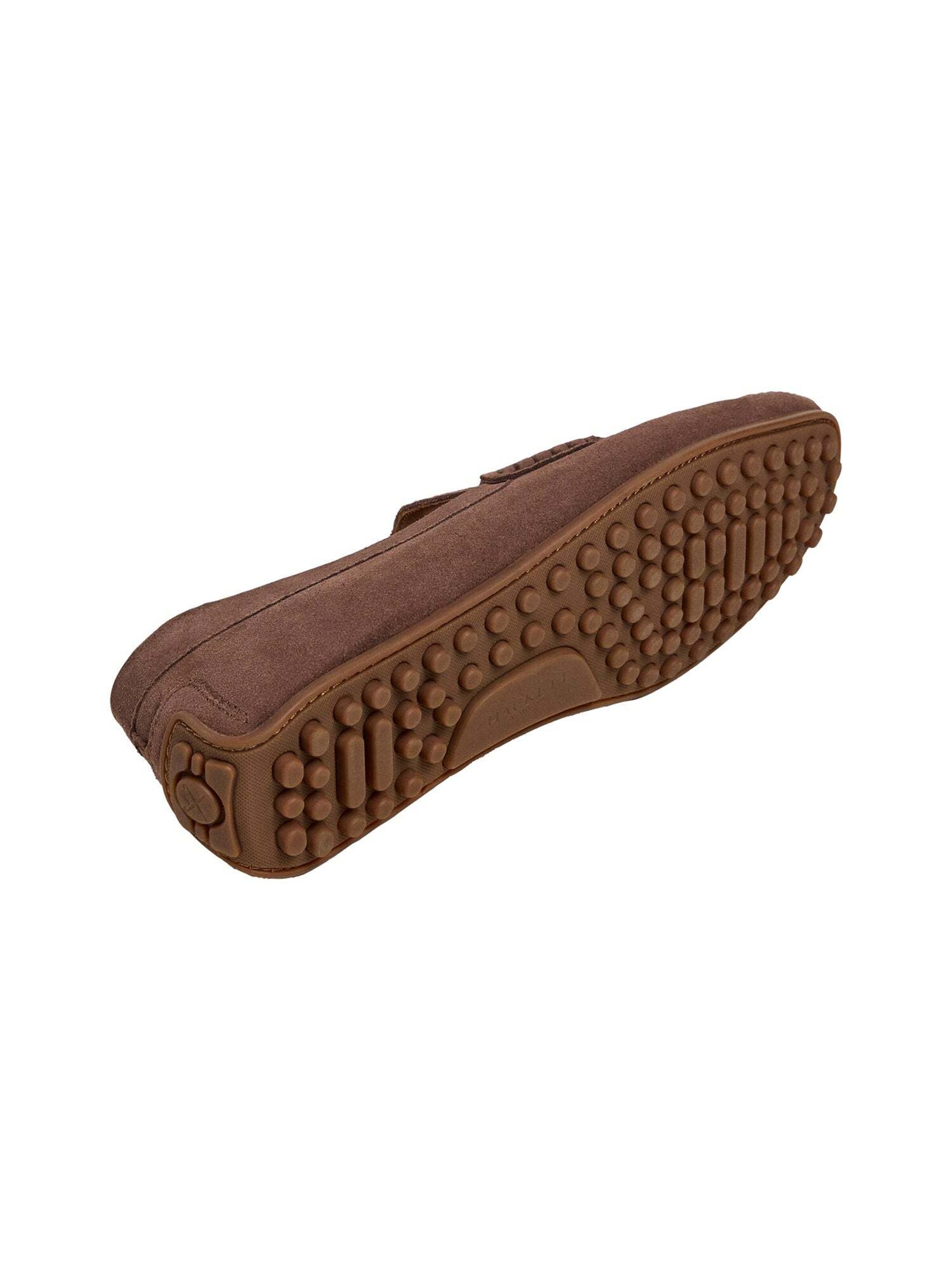 Hackett London Mocassins 'Driver Saddle' in Bruin