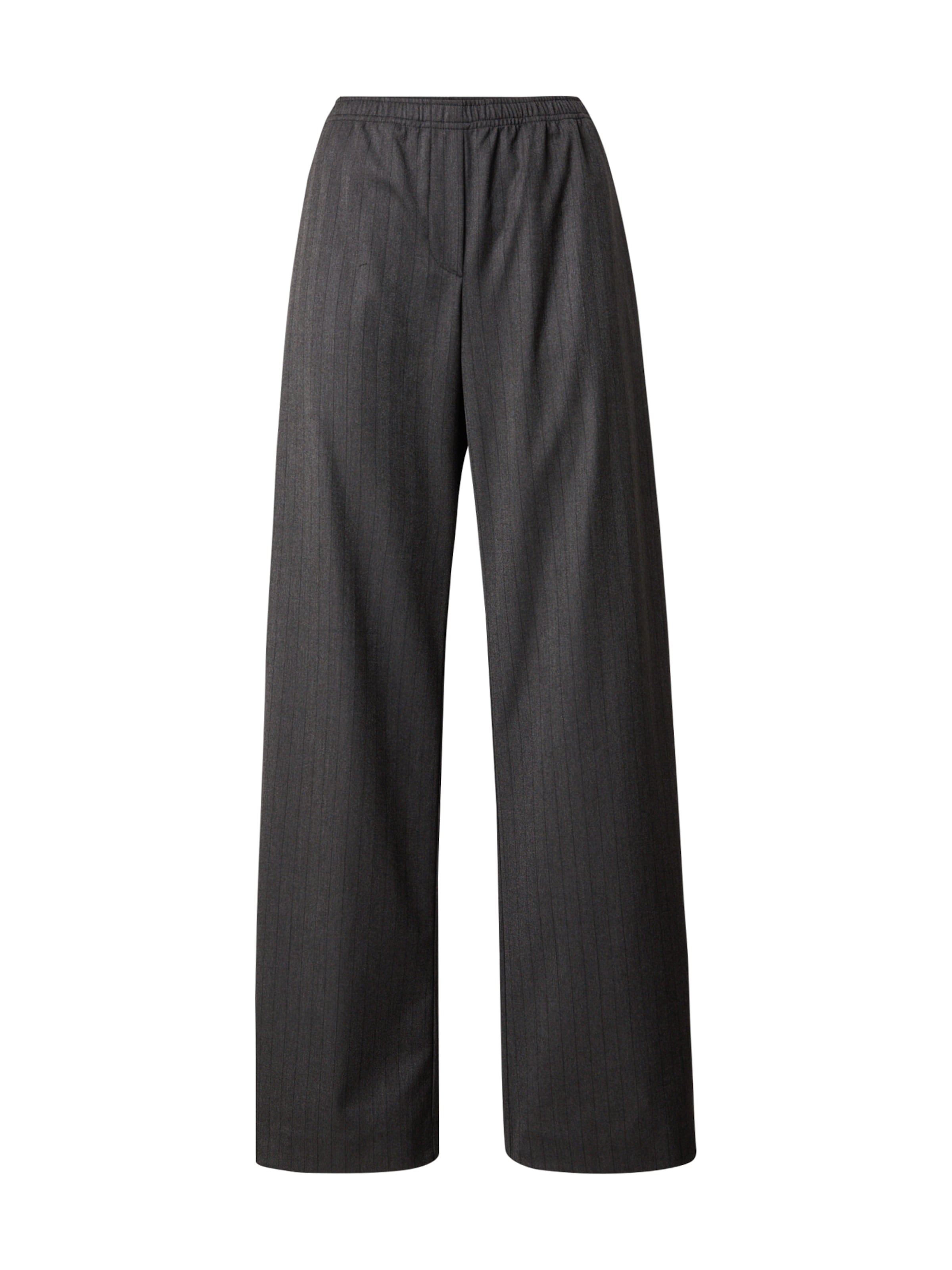 WEEKDAY - Pierna ancha Pantalón 'Kelly' en gris: frente