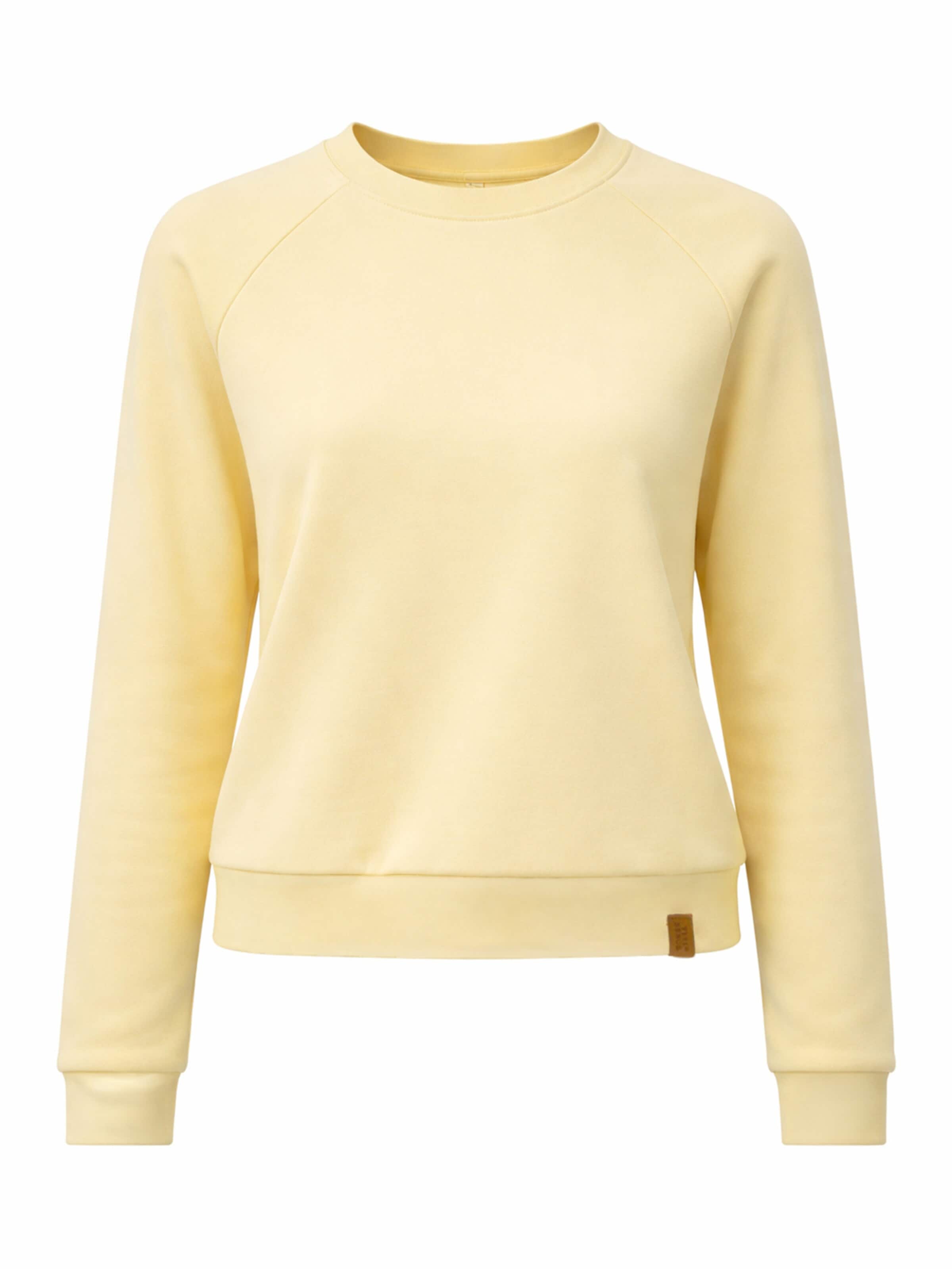 Vivisence Sweatshirt '9004' in Yellow: front