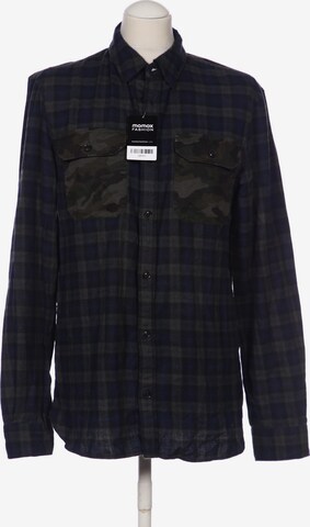 AllSaints Button Up Shirt in M in Mixed colors: front