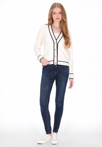 Cardigan DreiMaster Maritim en blanc