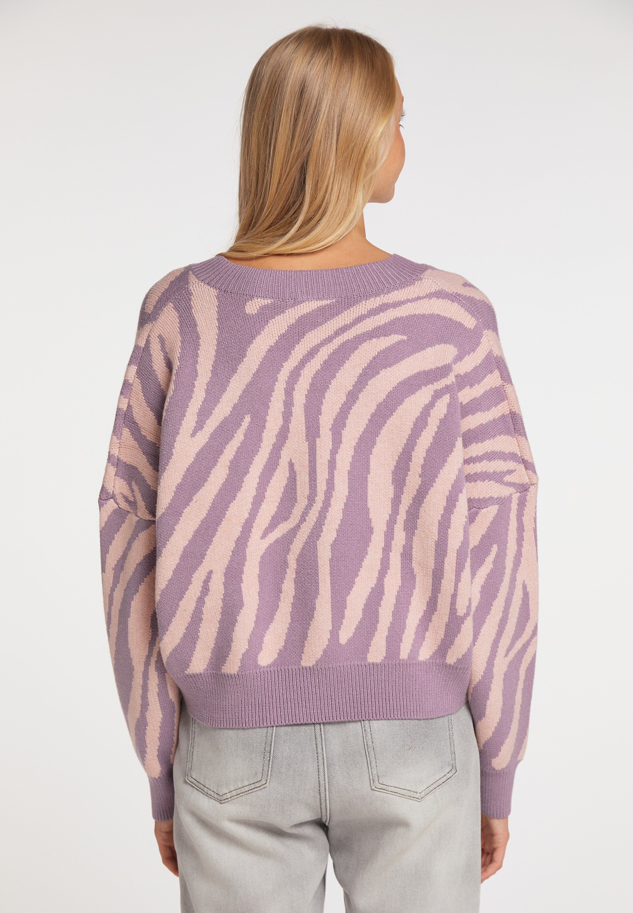MYMO Pullover in Mauve 