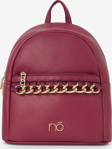 NOBO Backpack 'Chain' in Pink: front