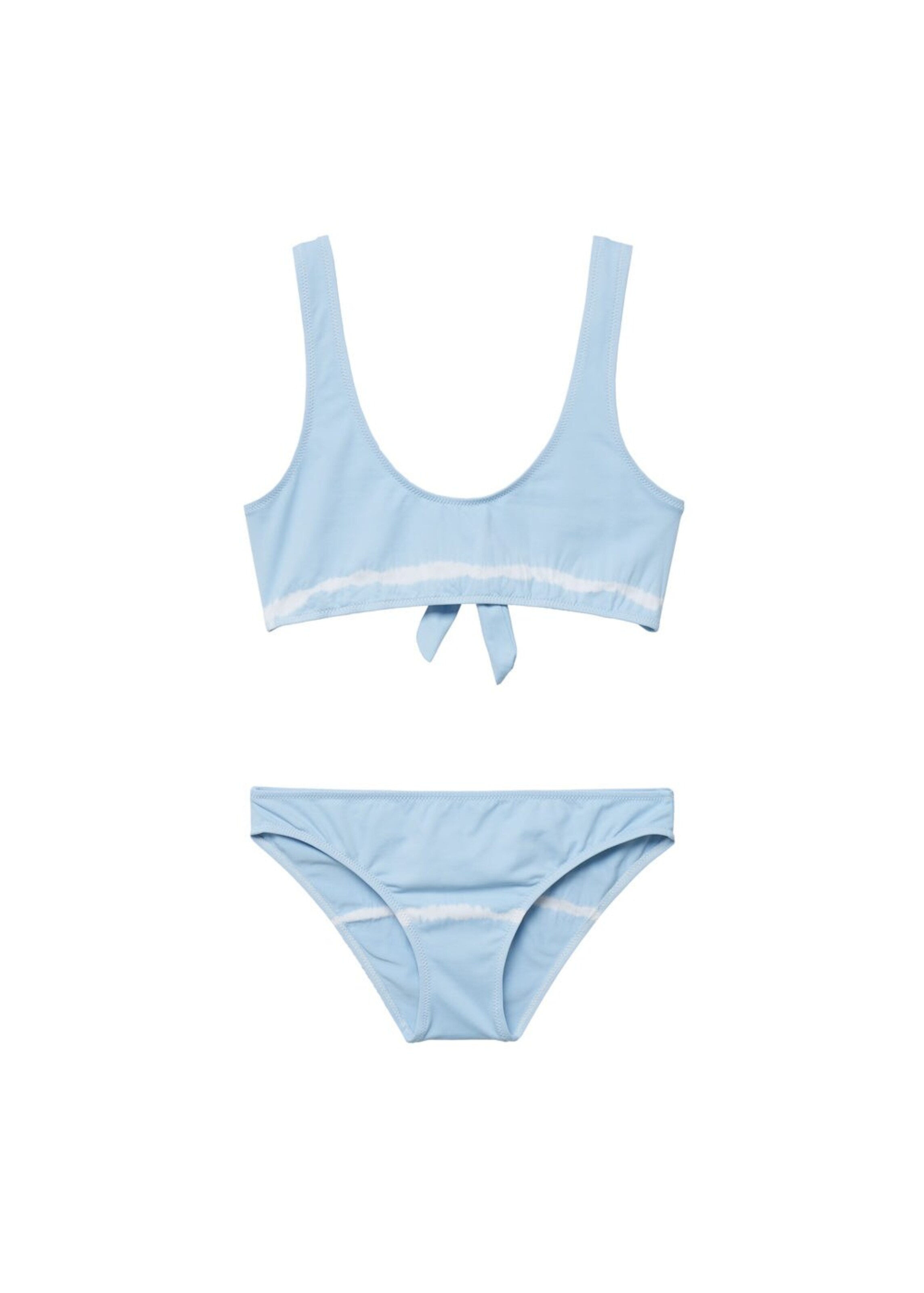 MANGO KIDS Bikini in pastellblau / weiß ABOUT YOU