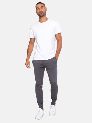Threadbare Tapered Trousers in Grey