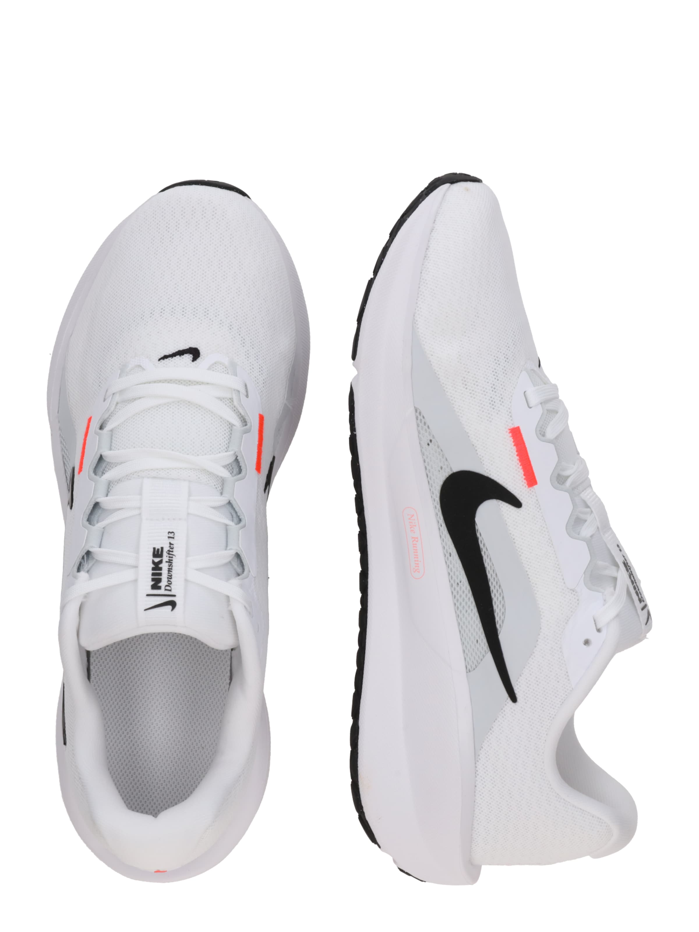 Chaussure de course 'DOWNSHIFTER 13' NIKE en blanc