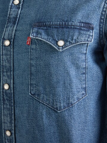 LEVI'S ® Regular Fit Skjorte 'BARSTOW WESTERN' i blå