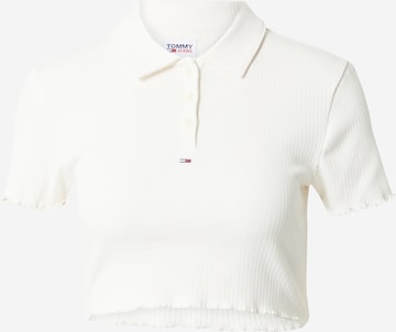 Tommy Jeans - Camisa em branco: frente