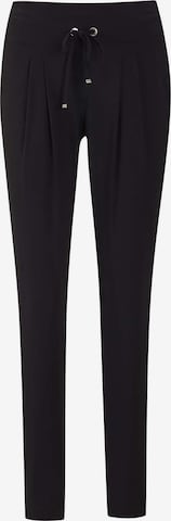 Pantalon à pince MADELEINE en bleu : devant